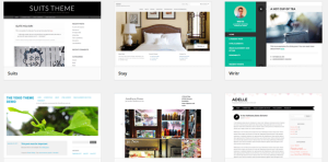 So viele schöne Themes, da fällt die Auswahl schwer (WordPress).