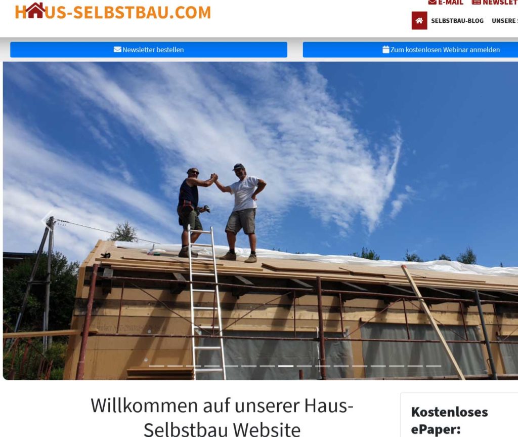 haus selbst bauen blog