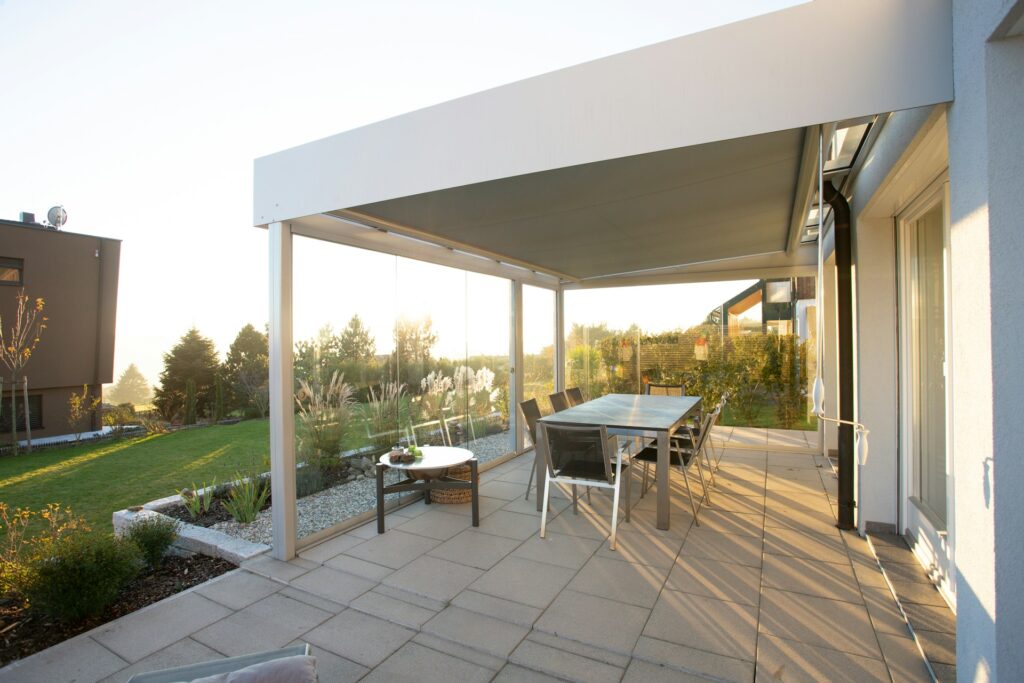 Terrassendach als Ganzjahreslösung
